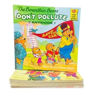 The Berenstain Bears Books For Children Paperback Vintage Set of 8